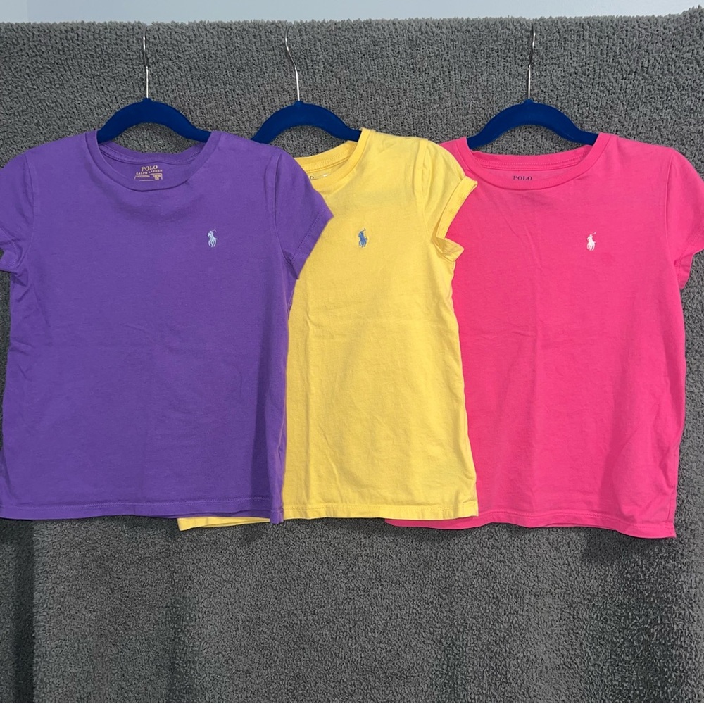 Set of 3 girls Polo shirts